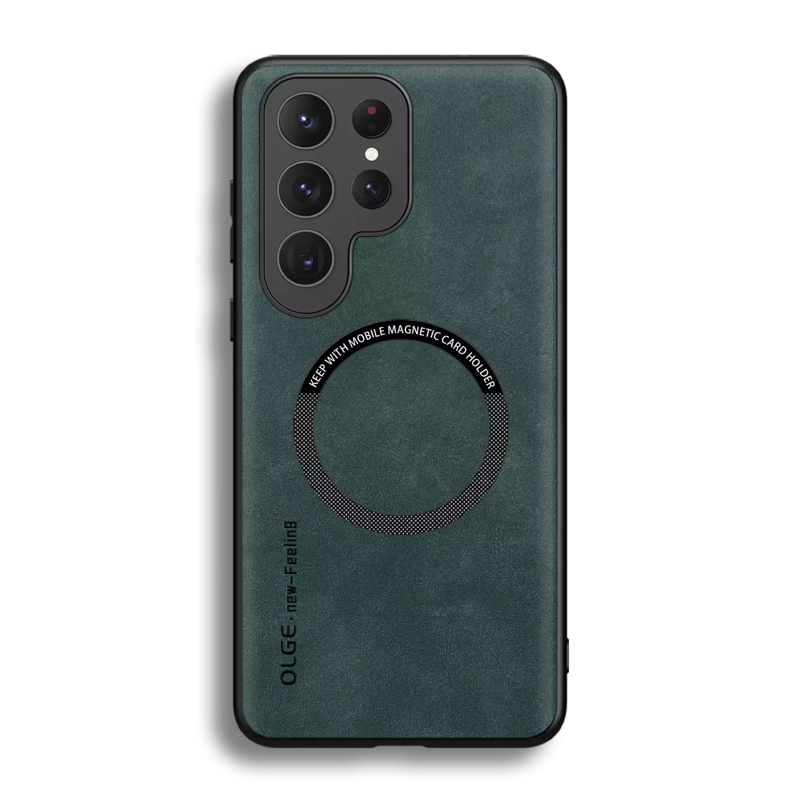 MOOBIFI LEATHER PROTECTIVE CASE WITH MAG SAFE SUPPORT FOR SAMSUNG S21 ULTRA