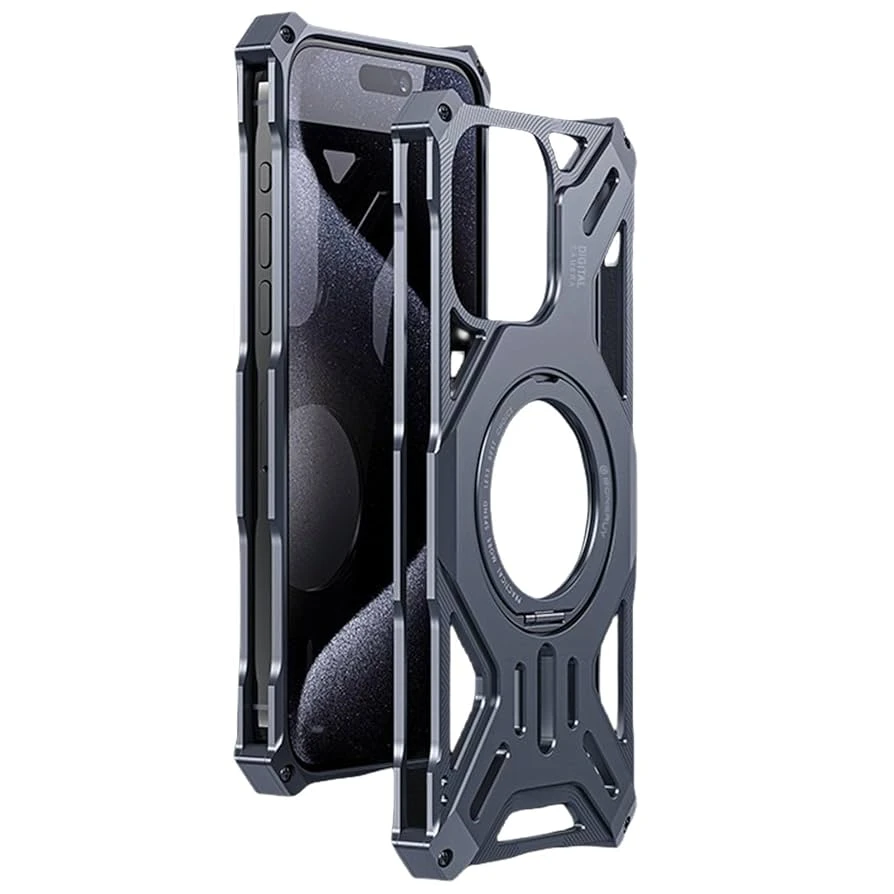 IPHONE 16 PRO MAX METAL CASE WITH MAG SAFE